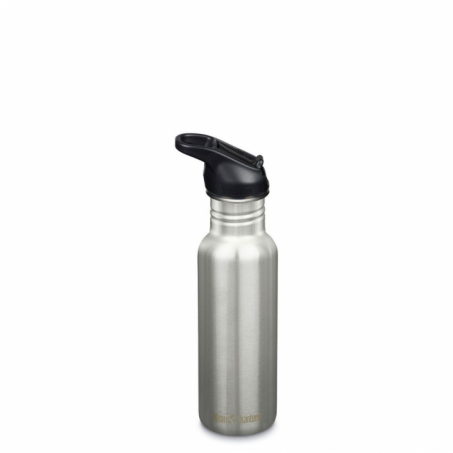Klean Kanteen - Classic w/Flip Seal Sport Cap, Brushed Stainless, 532