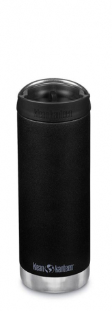 Klean Kanteen - TKWide Rostfri Termosmugg 473 ml, Shale Black Kaffelock