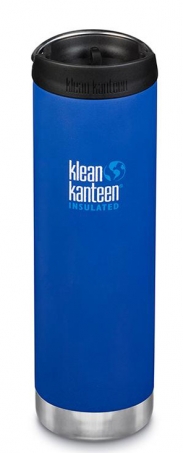 Klean Kanteen - TKWide Rostfri Termosmugg 592 ml, Deep Surf Kaffelock