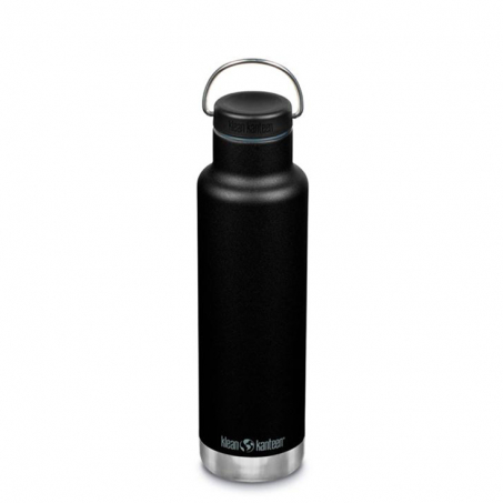 Klean Kanteen - Classic Insulated 592 ml, Loop Cap, Black i gruppen Hemmet / Till kket / Flaskor/Termos  / Termos hos Rekoshoppen.se (146198)