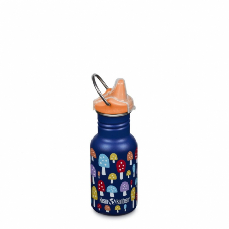 Klean Kanteen - Kid Classic 355 ml, Mushrooms, Sippy Cap