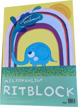 POX - Miljvnligt Ritpapper A3 50 Ark