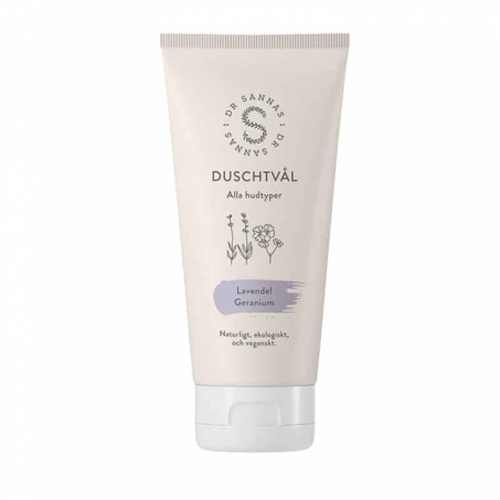 Dr Sannas - Duschtvl Lavendel / Geranium 175 ml