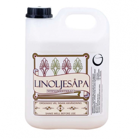 Grunne - Linoljespa Vitpigmenterad 2,5 L