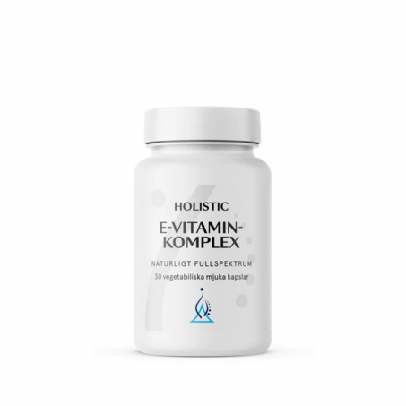 Holistic - E-vitaminkomplex, 30 Kapslar