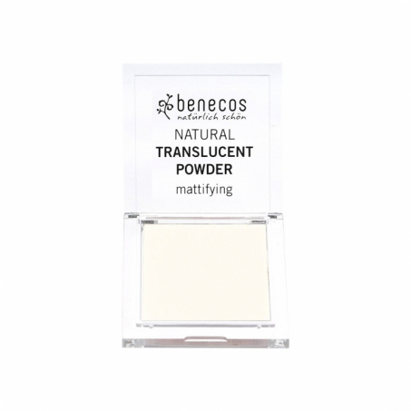 Benecos - Natural Compact Translucent Powder, Mission Invisible