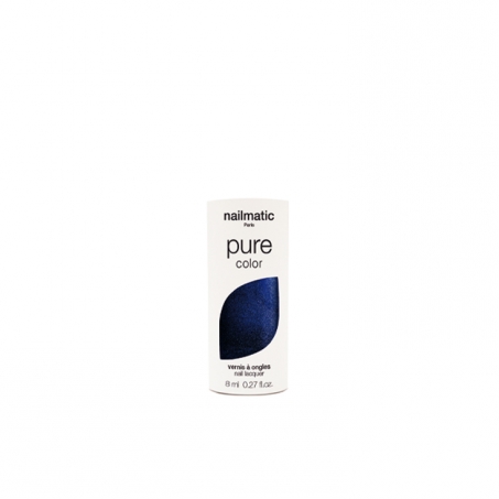 Nailmatic - PURE nagellack MARNIE, Midnight Blue Shimmer