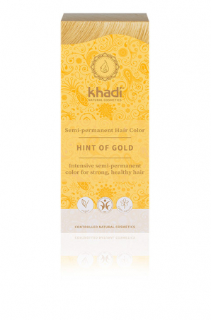 Khadi - Naturlig rthrfrg Hint of Gold