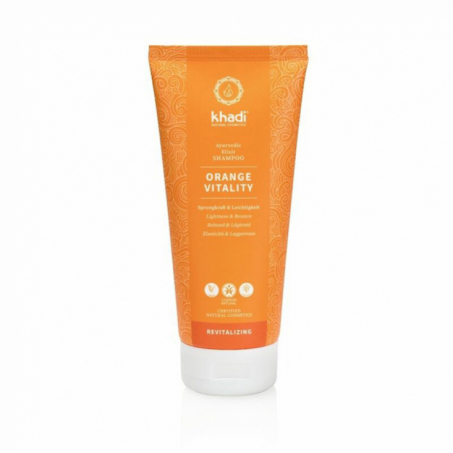 Khadi - Ayurvedic Elixir Shampoo Orange Vitality