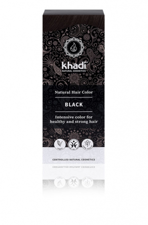 Khadi - Naturlig rthrfrg Black