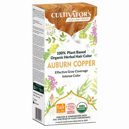 Cultivator`s - Ekologisk Örthårfärg Auburn Copper