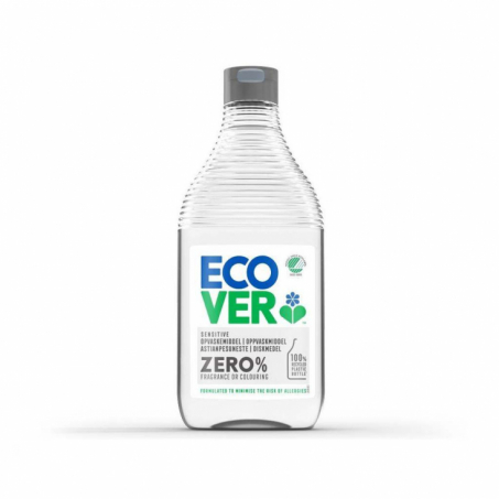 Ecover -  Handdiskmedel Zero – Parfymfritt 450ml