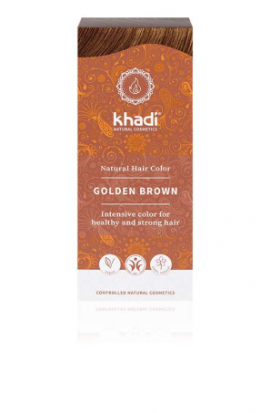 Khadi - Naturlig rthrfrg Golden Brown