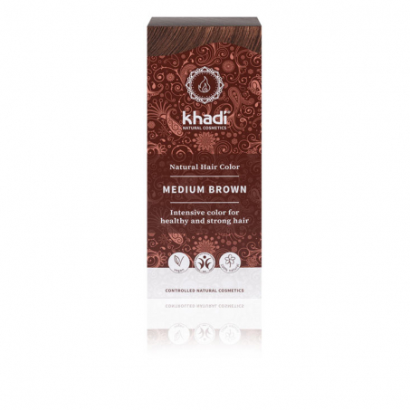 Khadi - Naturlig Örthårfärg Medium Brown