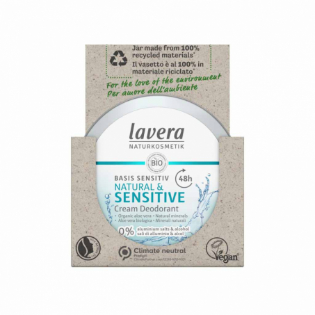 LAVERA - Cream Deodorant Natural & Sensitive, 50 ml