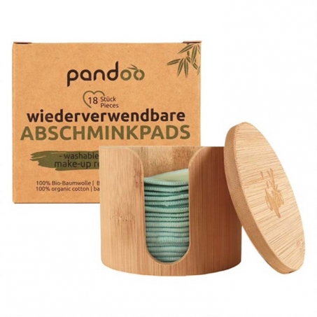 Pandoo - Tvttbara Makeup-Pads 18 st i gruppen Hygien / Smink / Rengring hos Rekoshoppen.se (1880193)