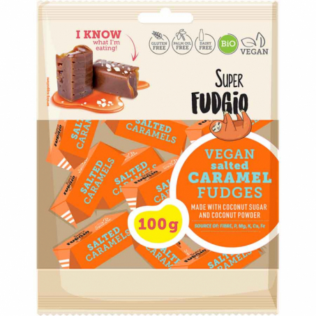 Super Fudgio - Ekologisk Salted Caramel, 100g