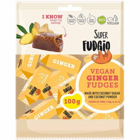 Super Fudgio - Ekologisk Ingefra, 100g