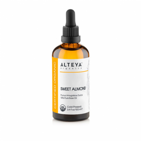 Alteya Organics - Ekologisk Kallpressad Mandelolja 100 ml