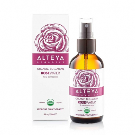 Alteya Organics - Rosenvatten Ekologisk, Rosa Damascena 120 ml
