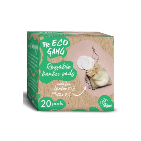 The Eco Gang - Tvttbara Makeup-Pads 20 st