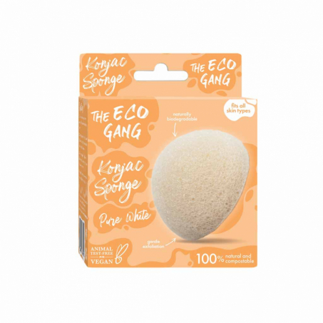 The Eco Gang -  Konjac Rengöringssvamp Naturell