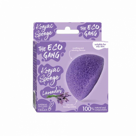 The Eco Gang - Konjac Rengringssvamp, Lavender