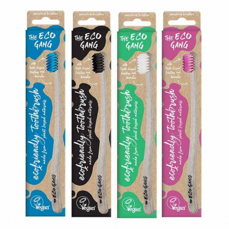 The Eco Gang - Ecofriendly Plantbased Tandborste Vuxen Sensitive i gruppen Hygien / Tandvrd / Tandborstar hos Rekoshoppen.se (20170041)