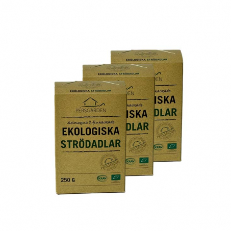Persgården - Ekologiska Strödadlar 250 g 3-Pack i gruppen Äta & Dricka / Skafferi / Musli / Granola hos Rekoshoppen.se (20477)