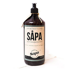 Västerbottenssåpa - med doft av Enträ 1 L