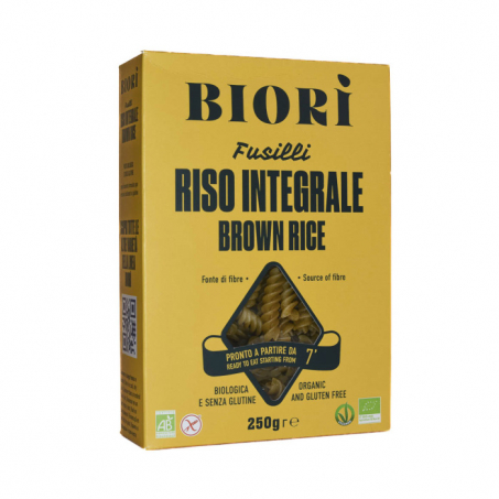  Biori - Rrispasta Fusilli, 250 gr EKO, Glutenfri