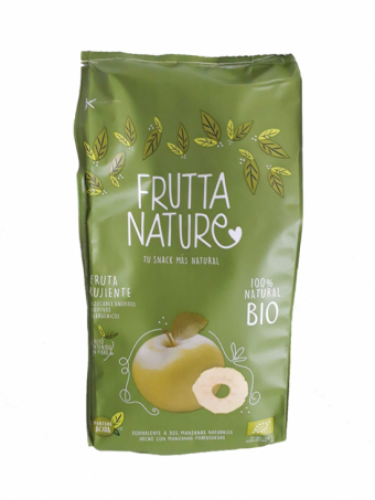 Powerfruits - Ekologiska Fruktchips Syrligt Äpple, 40g