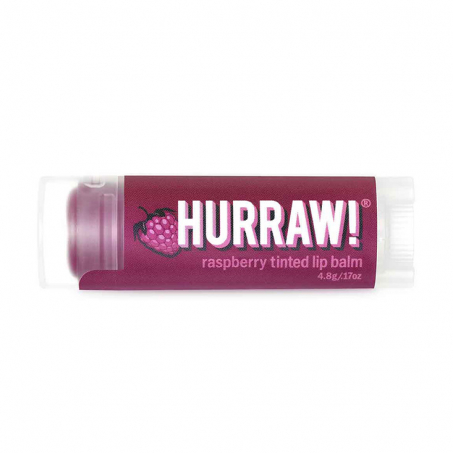 HURRAW! - Raspberry Tinted Lip Balm i gruppen Hygien / Hudvrd / Lppar hos Rekoshoppen.se (2333584)