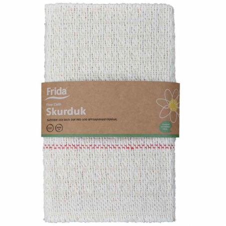 Frida - Skurduk i 65% Återvunnen Bomull