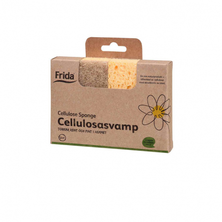 Frida -  Kkssvamp Cellulosa/Sisal 2-pack i gruppen Hemmet / Std hos Rekoshoppen.se (2402130)