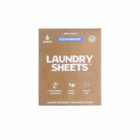 Laundry Sheets - Ocean Breeze, 6 Tvttark