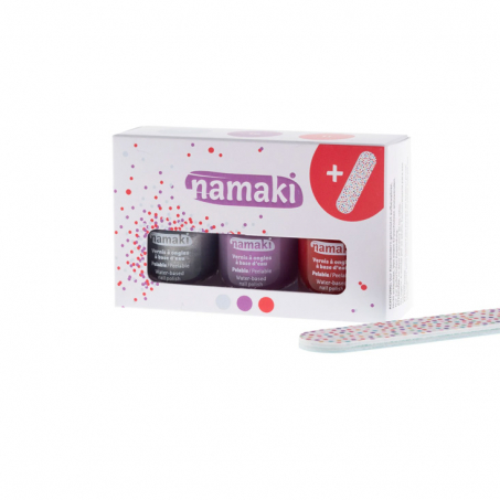 Namaki - Vattenbaserat Nagellack fr Barn, Set om 3 st, 919