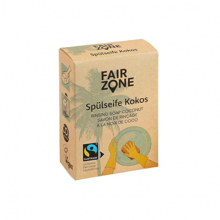 Fairzone - Vegansk & Fairtrade Certifierad Disktvål 80 gr