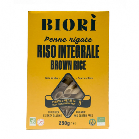 Biori - Rrispasta Penne, 250 gr EKO, Glutenfri i gruppen ta & Dricka / Skafferi / Pasta hos Rekoshoppen.se (2621324)