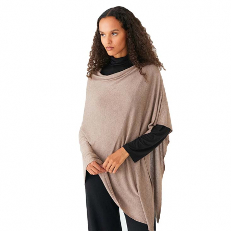 Movesgood - Bamboo Cashmere Poncho i gruppen Klder / Dam hos Rekoshoppen.se (2734782)