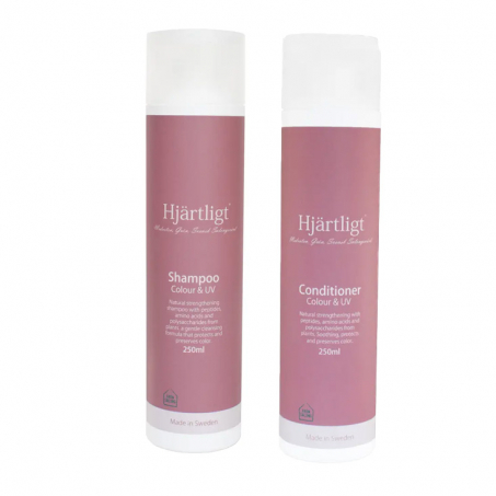 Hjrtligt - Frg & UV duo Schampo & Balsam, 250 ml