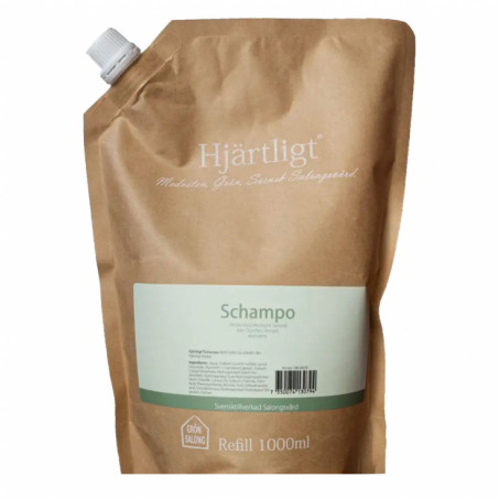 Hjärtligt - Schampo Original, 1000 ml Refill