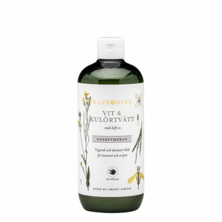 Rapsodine - Vit & Kulörtvätt oparfymerad, 750 ml