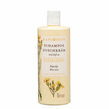 Rapsodine - Schampo & Duschkräm Ängsblomma, 500 ml