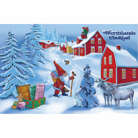 Wermlandschoklad - Julkalender av Ekologisk Rawchoklad 2023