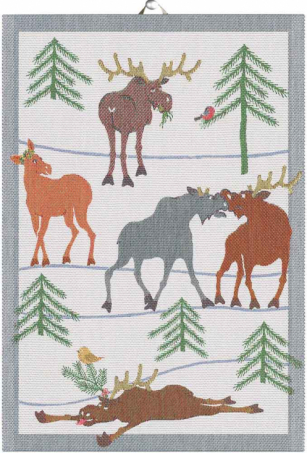 Ekelund - Handduk Clumsy Moose 35 x 50 cm