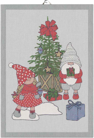 Ekelund - Handduk Christmas Eve 35 x 50 cm