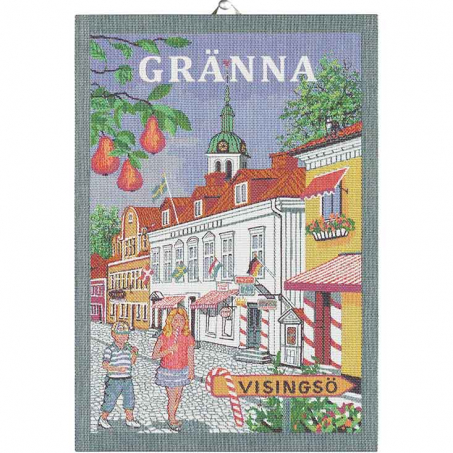 Ekelund - Handduk Grnna 35 x 50 cm i gruppen Hemmet / Disk / Diskhanddukar hos Rekoshoppen.se (546488)