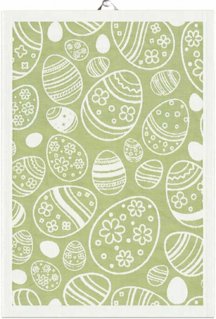 Ekelund - Handduk Easter Egg 35 x 50 cm, Grön