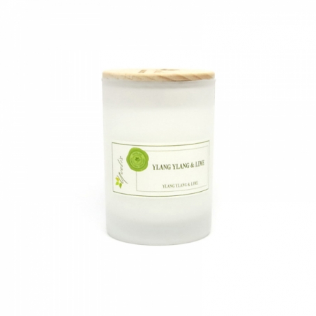 Yvelis - Eteriskt Doftljus av Rapsvax Ylang Ylang & Lime, Litet